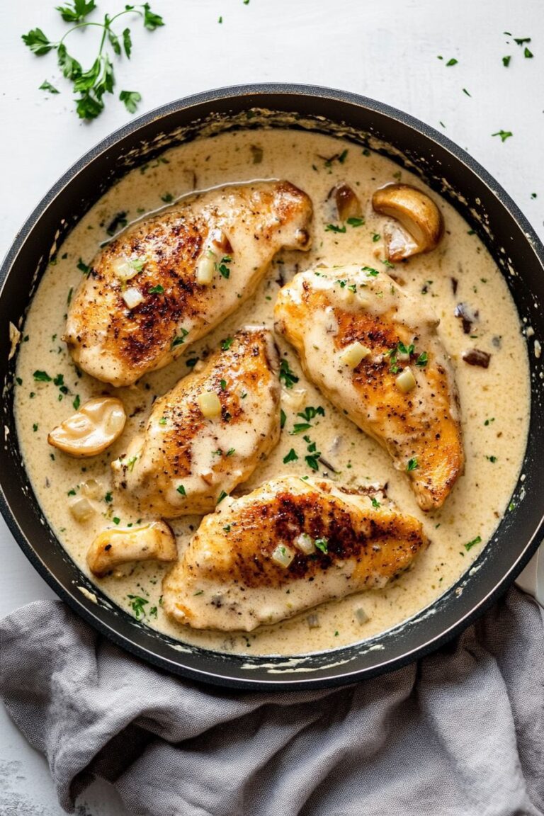 How To Cooke Creamy Garlic Chicken Breast ?