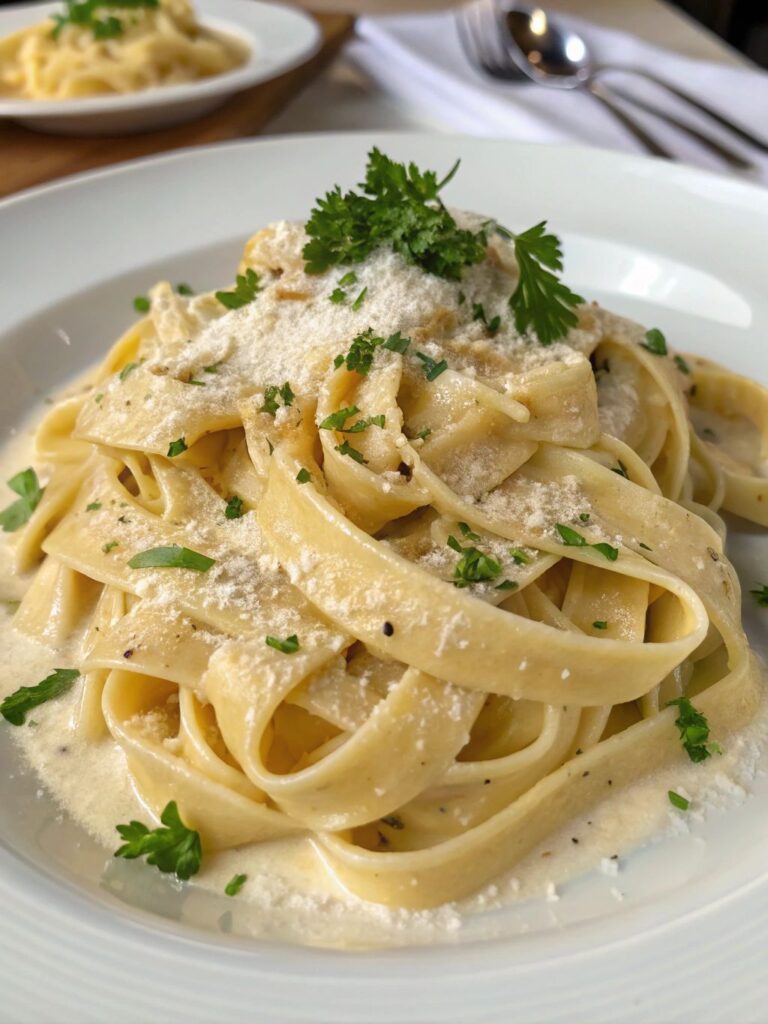 How To Cooke Fettuccine Alfredo ?
